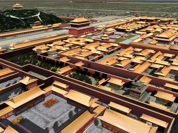 3d model forbidden city - The Forbidden City by longwind